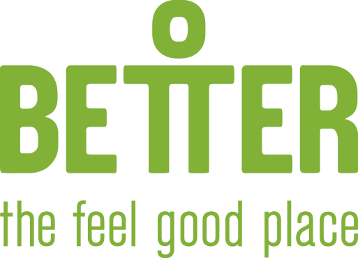 Better logo, with the line ‘the feel good place’